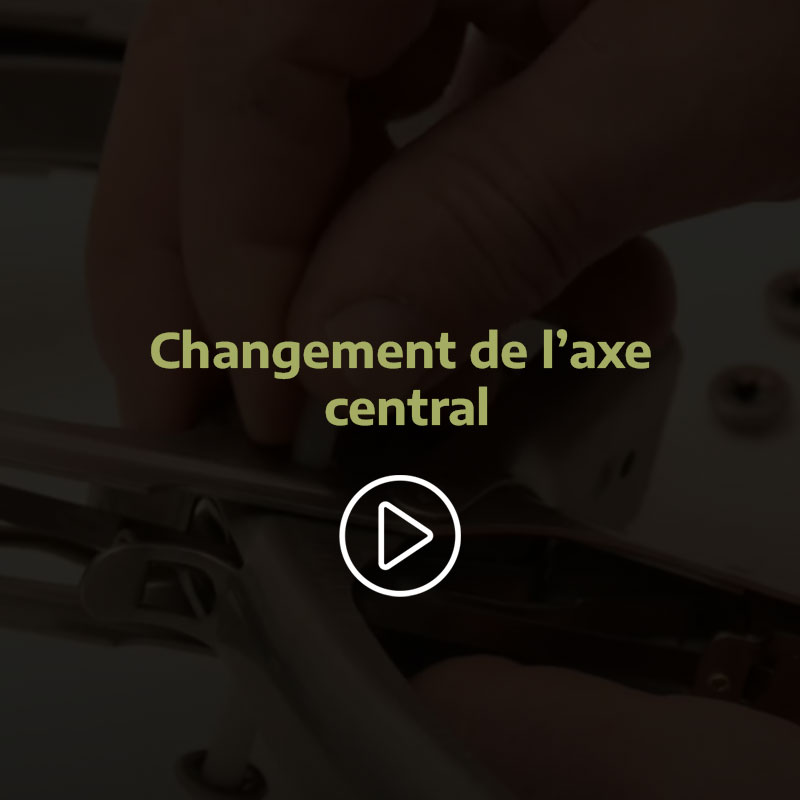 Changement de l’axe Changement de l’axe