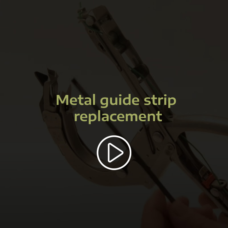 Changement de la lamelle